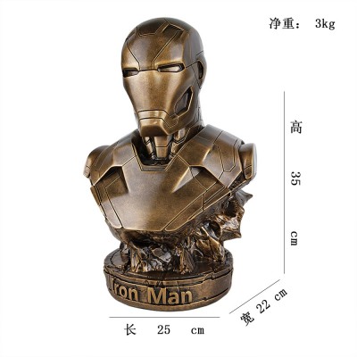 Bronze Iron Man Resin bust