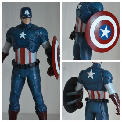 Captain america resin figure