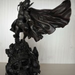 Black Thor resin scupture