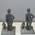 Chaplin resin figure