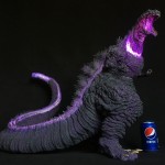 1996 Gozilla statue