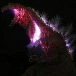 1996 Gozilla statue