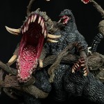 Heisei Godzilla VS Biollante Plant Beast resin statue