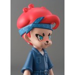 blue boy art resin toy