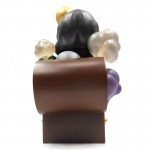 Bear girl art resin toy