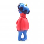 Red cloth art resin toy