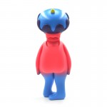 Red cloth art resin toy