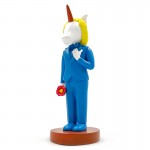 Unicorn man art resin toy
