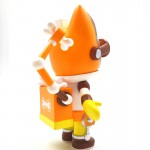 Fox robot art resin toy