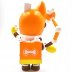 Fox robot art resin toy