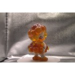 Green weather girl art resin toy