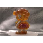 Green weather girl art resin toy