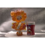 Green weather girl art resin toy