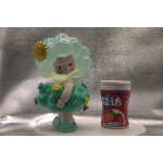 green weather girl art resin toy