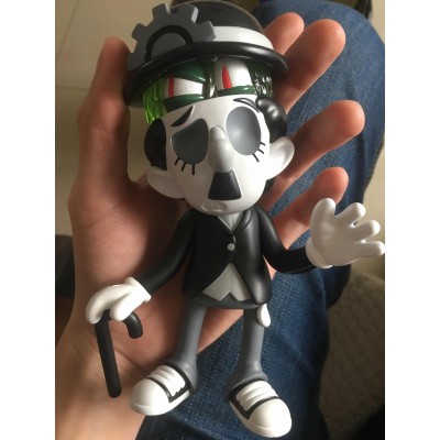 Chaplin art resin toy