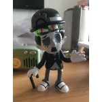 Chaplin art resin toy