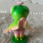 Sleeping bird art resin toy