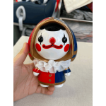 Q version clown art resin toy