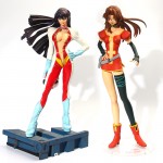 Heroine resin figure