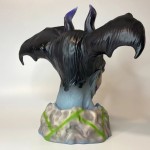 Bat scares and monsters statue