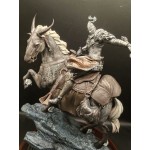 Horrible Samurai scares resin statue