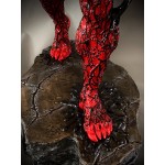 Red venom resin scupture