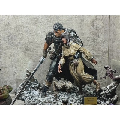 Art of war defeat scene resin scupture