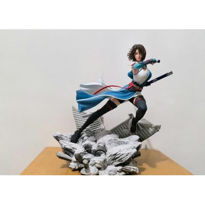 Chinese heroine resin scupture