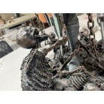 Devil protects princess resin scupture