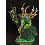 World of Warcraft Orc Warlock scares and monsters statue