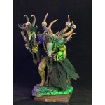 World of Warcraft Orc Warlock scares and monsters statue