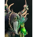 World of Warcraft Orc Warlock scares and monsters statue